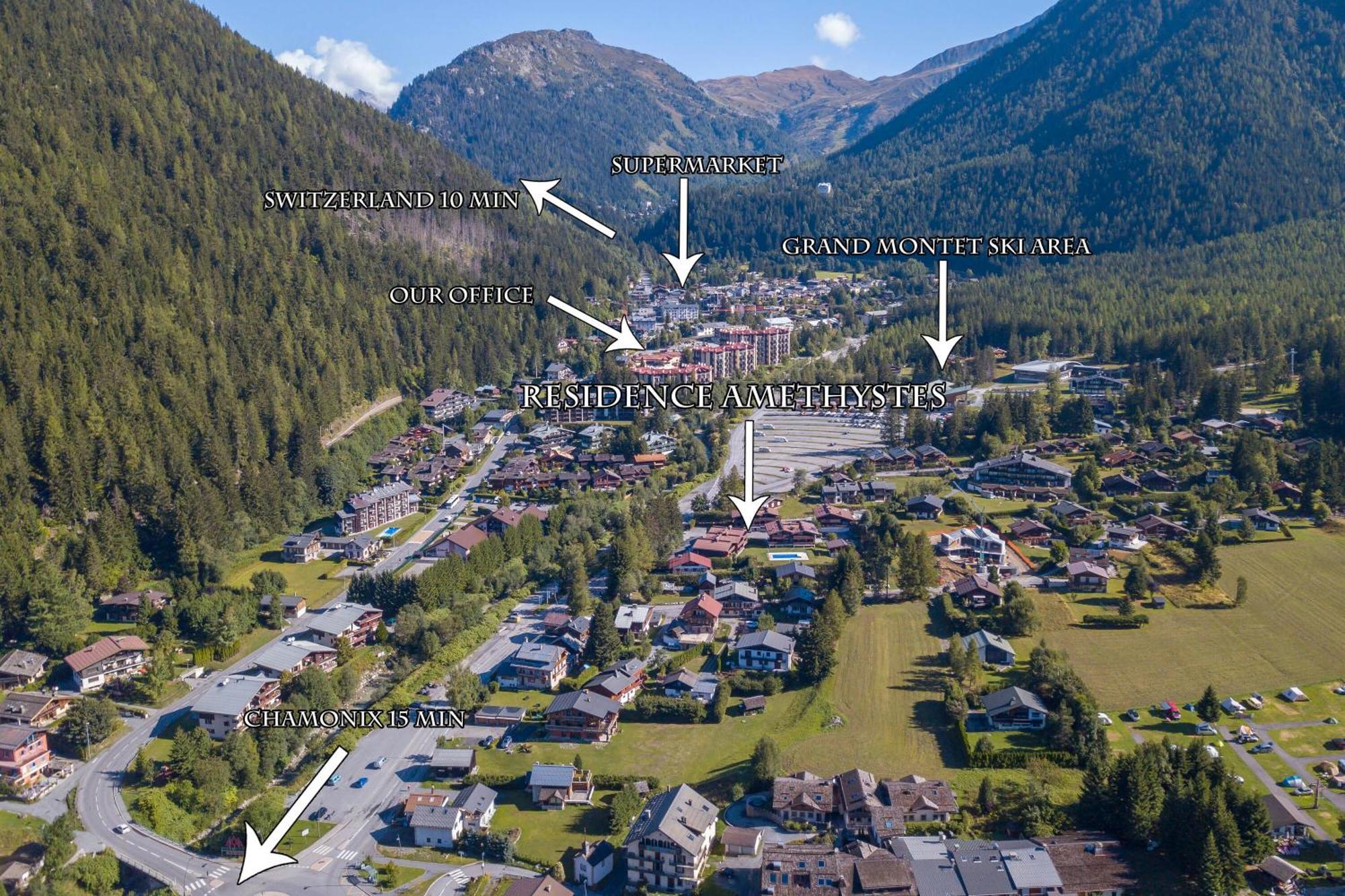 Residence Amethystes E1 Ski In Ski Out - Happy Rentals Chamonix Luaran gambar